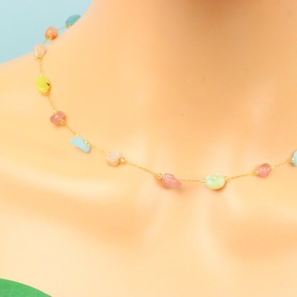 Delicate & Contemporary Necklace Chain, A Lovely Choice for Women, EVCH1030 - Picture 3 of 15